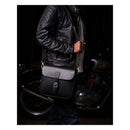 Trip Machine Classic Leather Motorcycle Saddlebag  - Customhoj
