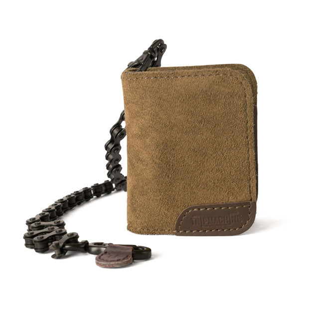 Trip Machine Moto Wallet Tobacco