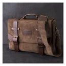 Trip Machine Vintage Leather Warrior Motorcycle Saddlebag  - Customhoj