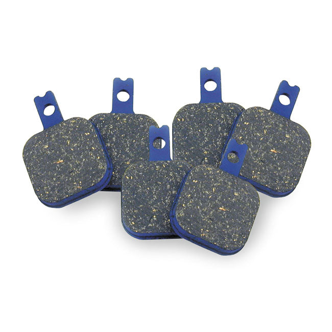 TRW Brake Pads for Harrison Billet 4- & 6-piston Billet Harrison calipers / Sintered (3 pairs)