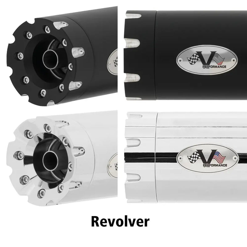 V-Performance EC-approved Slip-On Mufflers for Harley