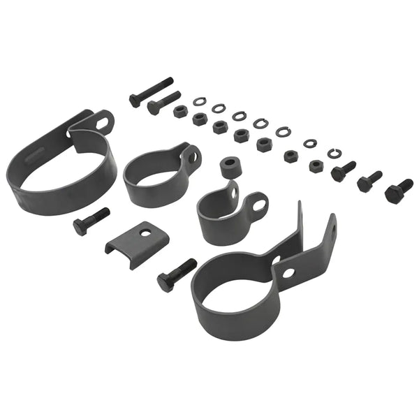 V-Twin Mfg Exhaust Clamp Kit for Harley 41-57 Knucklehead & Panhead  - Customhoj