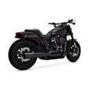 Vance & Hines 2-into-1 Pro Pipe Exhaust for Harley 18-24 Softail (excl. Breakout / Fat Boy / FXDRS) / Black  - Customhoj