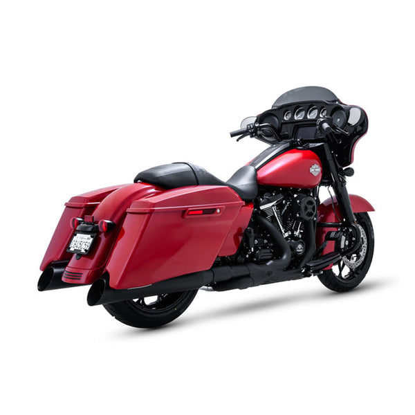 Vance & Hines Power Duals Crossover Head Pipes for Harley 17-25 Touring (excl. 23-25 CVO) / Black  - Customhoj