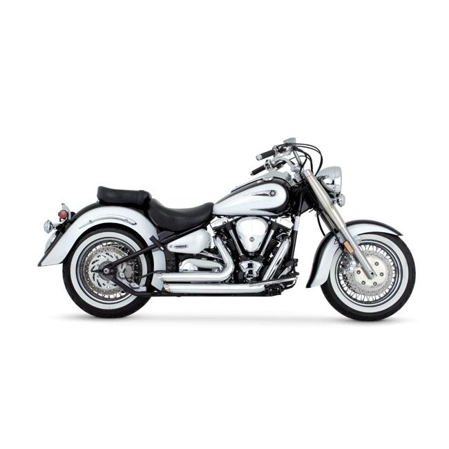 Vance & Hines Shortshots Escape Escalonado Cromado para Yamaha