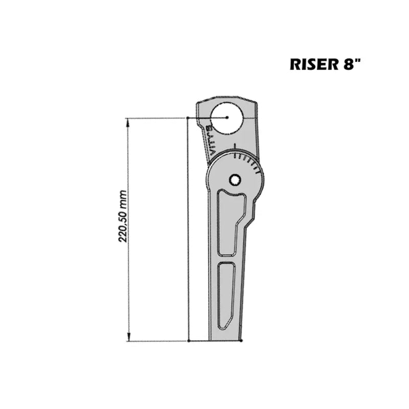 Vity's Design Adjustable Handlebar Risers