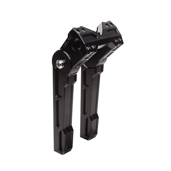 Vity's Design Adjustable Handlebar Risers Black / Solid Top Clamp / 6" (15.2cm)