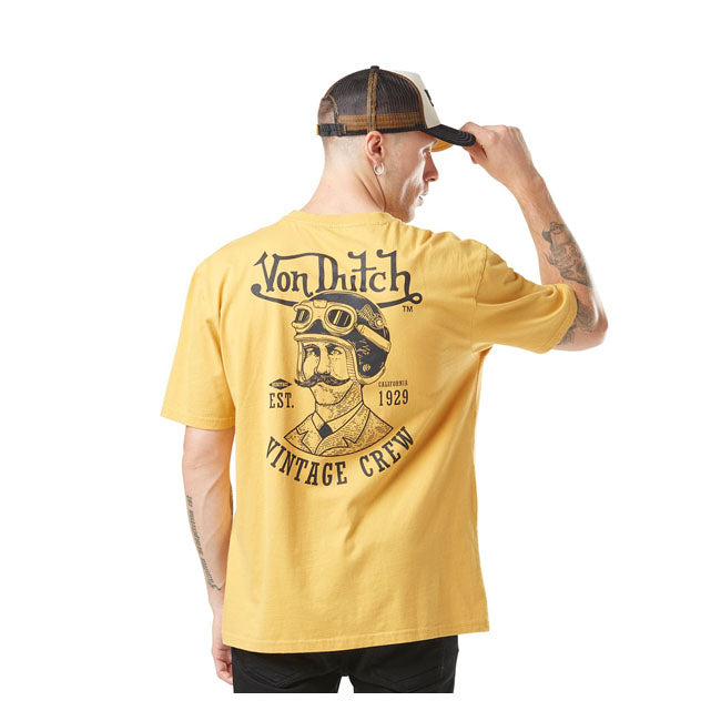 Von Dutch Chest Print T-Shirt