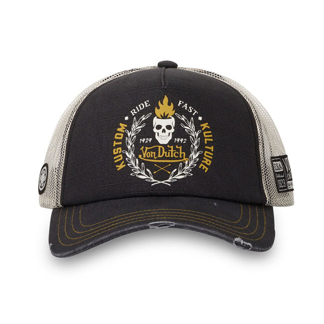 Von Dutch Heritage Trucker Crew Cap Skull