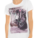 Von Dutch Moto T-Shirt Ladies  - Customhoj