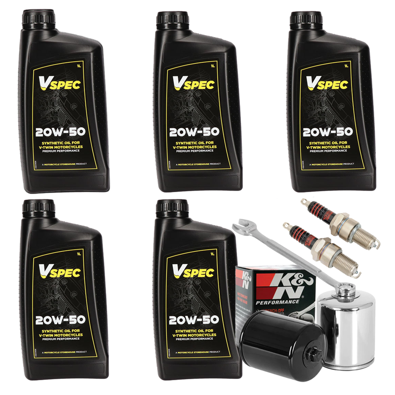 Vspec Service Kit Complete for Harley 2002-2017 V-Rod / Chrome  - Customhoj