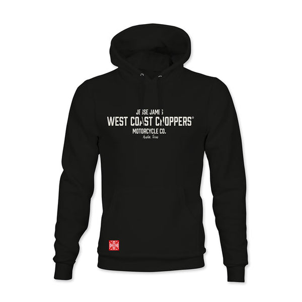 West Coast Choppers Austin Hoodie Black / S