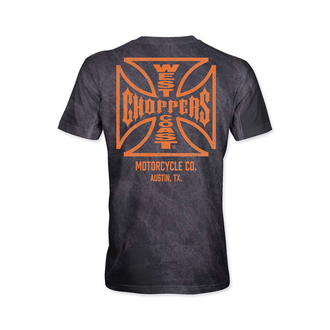 West Coast Choppers OG ATX Orange Print T-Shirt