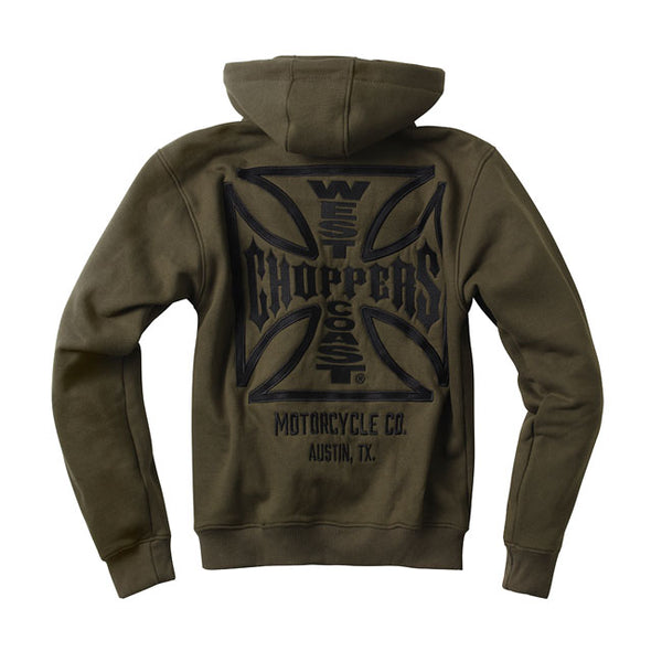 West Coast Choppers Sudadera con cremallera OG ATX