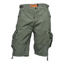 West Coast Choppers Shorts Olive Green / S West Coast Choppers Caine Ripstop Cargo Shorts Customhoj