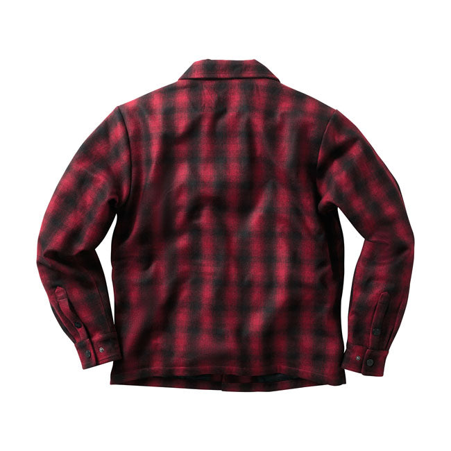 West Coast Choppers Wool Lined Plaid Shirt Jacket