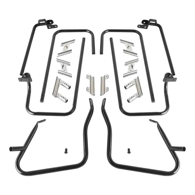 Zodiac Hard Saddlebag Guard Kit for Harley  - Customhoj