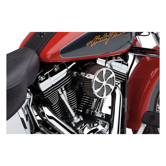 Cobra Air Cleaner Harley Cobra Naked Air Cleaner Swept for Harley Customhoj