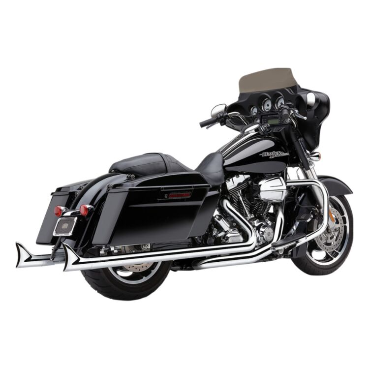 Cobra HD Touring Exhaust System Cobra Fishtail Speedster Duals Exhaust Touring 10-22 Customhoj