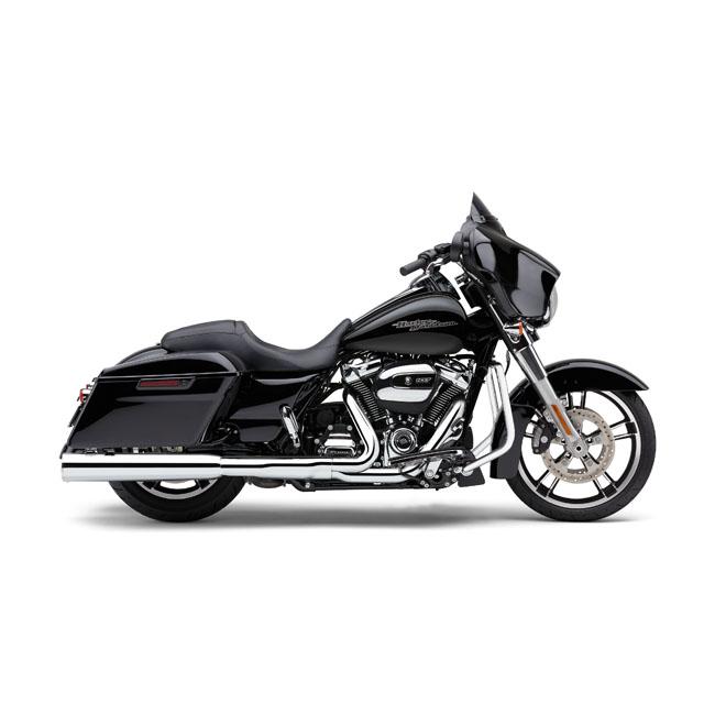 Cobra HD Touring/Trike slip-on Cobra Powrflo 4-1/2" slip on Krom Touring 17-20 Customhoj