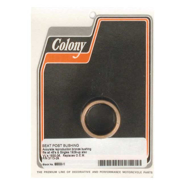 COLONY Fästen/Montering Sadel 30-36 VL 74" & 80"; 29-73 45" SV Colony seat post bushing set HD 29-E81 Customhoj