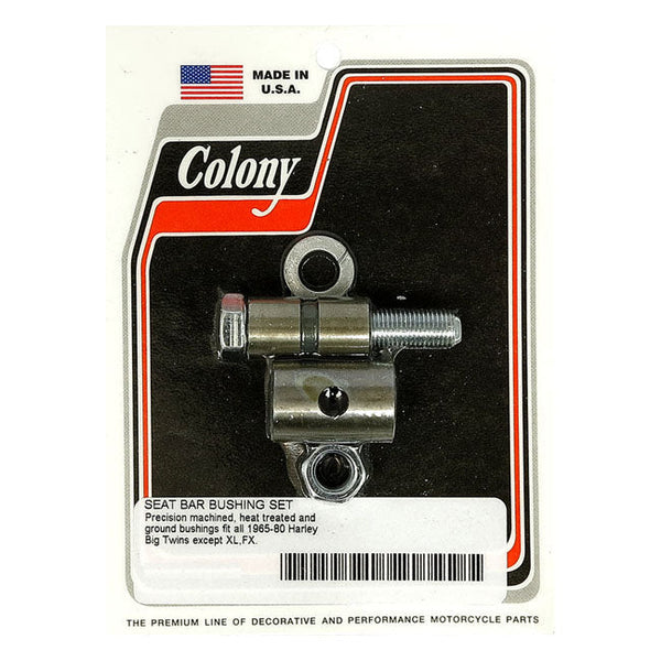 COLONY Fästen/Montering Sadel Colony T-bar bushing kit. Zinc HD 65-81 Customhoj