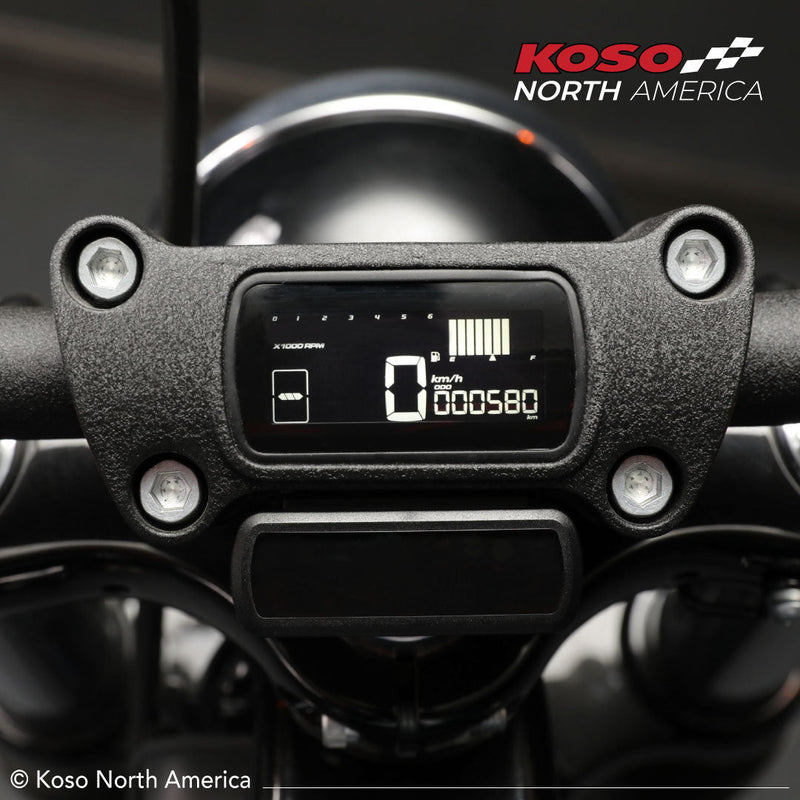 Koso Hastighetsmätare Koso D2 Hastighetsmätare Multifunktion. Plug & Play Softail 18-20; FXBB/S 18-22 Customhoj