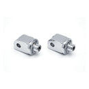 Kuryakyn Kuryakyn Adapters 1100 Sabre 00-07 / Rear / Chrome Kuryakyn Splined Footpeg Adapters for Honda Customhoj