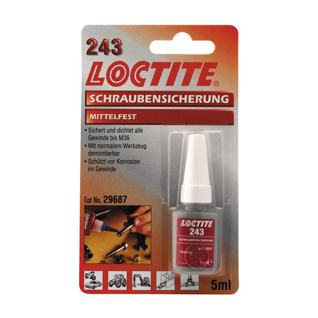 Loctite Loctite / Gänglås 5ml Loctite 243 Blå Medium Thread Locker Customhoj