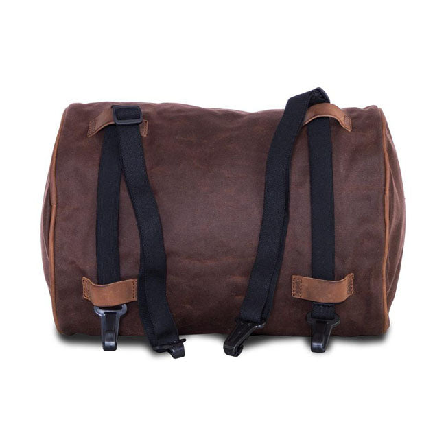 LONGRIDE Andra väskor LongRide roll bag waxed cotton narrow. Brown wax Customhoj