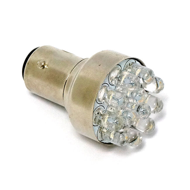 MCS 1157 Vit LED 1157, BAY15D SOCKET Customhoj