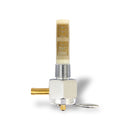 MCS Bränslekran 3/8 NPT Monster-Show petcock. Hex body. 3/8 NPT / 22mm. Left outlet Customhoj