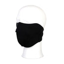 MCS Mask / Balaklava Half Face Biker Face Mask Svart Customhoj
