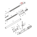 MCS Övriga reservdelar framgaffel Lock Nut Cartridge Front Fork. XL1200X, XL883N/1200NS 16-21; XL1200C/NS, 883L 18-20 Customhoj
