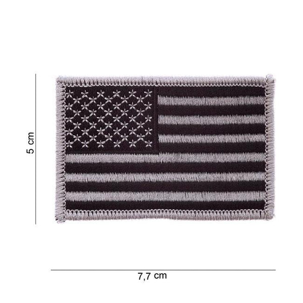 MCS Patch Patch Flag Usa Silver Customhoj