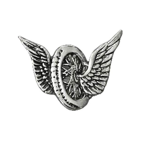 MCS Pin LARGE WING WHEEL MOTORCYCLE PIN 1 Customhoj