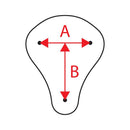 MCS Solo sadel Danaborg custom solo sadel Svart Customhoj