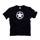 MCS T-shirt Fostex Vit Star T-Shirt Svart Customhoj