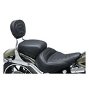 MUSTANG HD Softtail ryggstöd Mustang Vintage Sissy Bar Back Pad Fxsb Customhoj