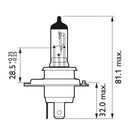 PHILIPS H4 Philips Vision Moto H4 Customhoj