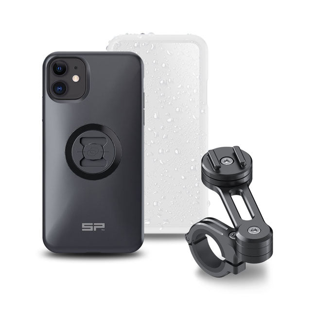 SP Connect Mobilhållare Paket iPhone 11/XR SP Connect™ Moto Bundle Customhoj