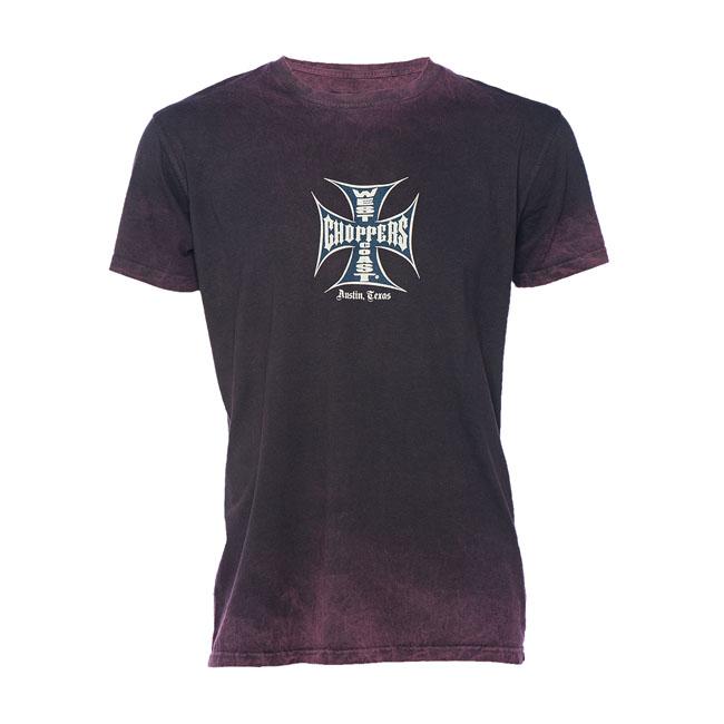 WEST COAST CHOPPERS T-shirt WCC Og Classic T-Shirt Vintage Bordeaux Customhoj