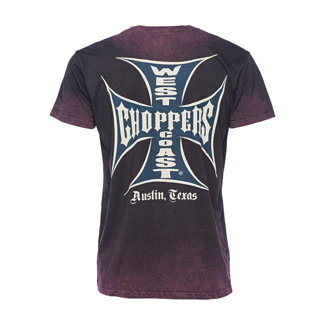 WEST COAST CHOPPERS T-shirt WCC Og Classic T-Shirt Vintage Bordeaux Customhoj