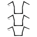 Westland Customs Fat Styren Westland Customs Square Fat Aphäng För 1" Risers Customhoj